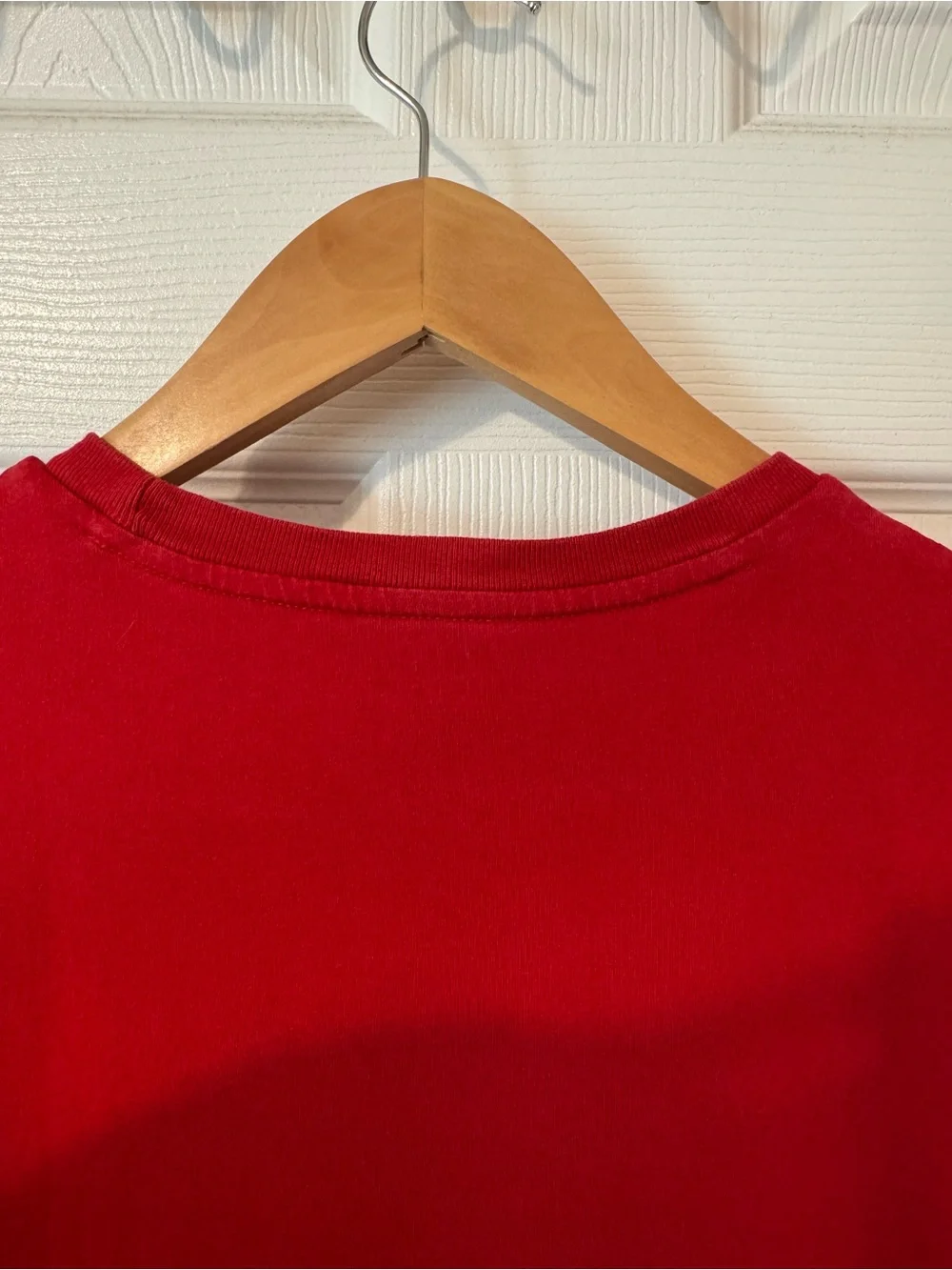 Polo by Ralph Lauren Red Crewneck Tee with Navy Pony